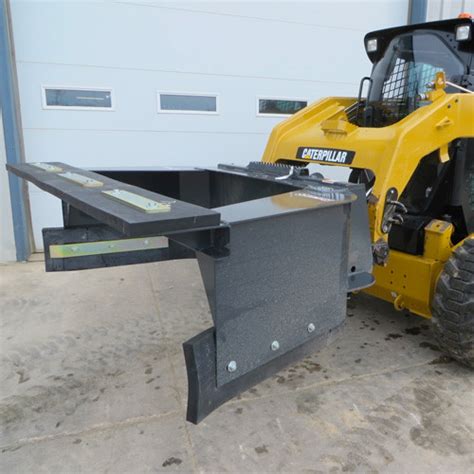 skid steer manure scraper|skid steer scraper attachment.